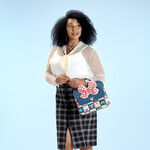Minnie Mouse Holiday Crossbody Bag LFlifestyle1 view 2
